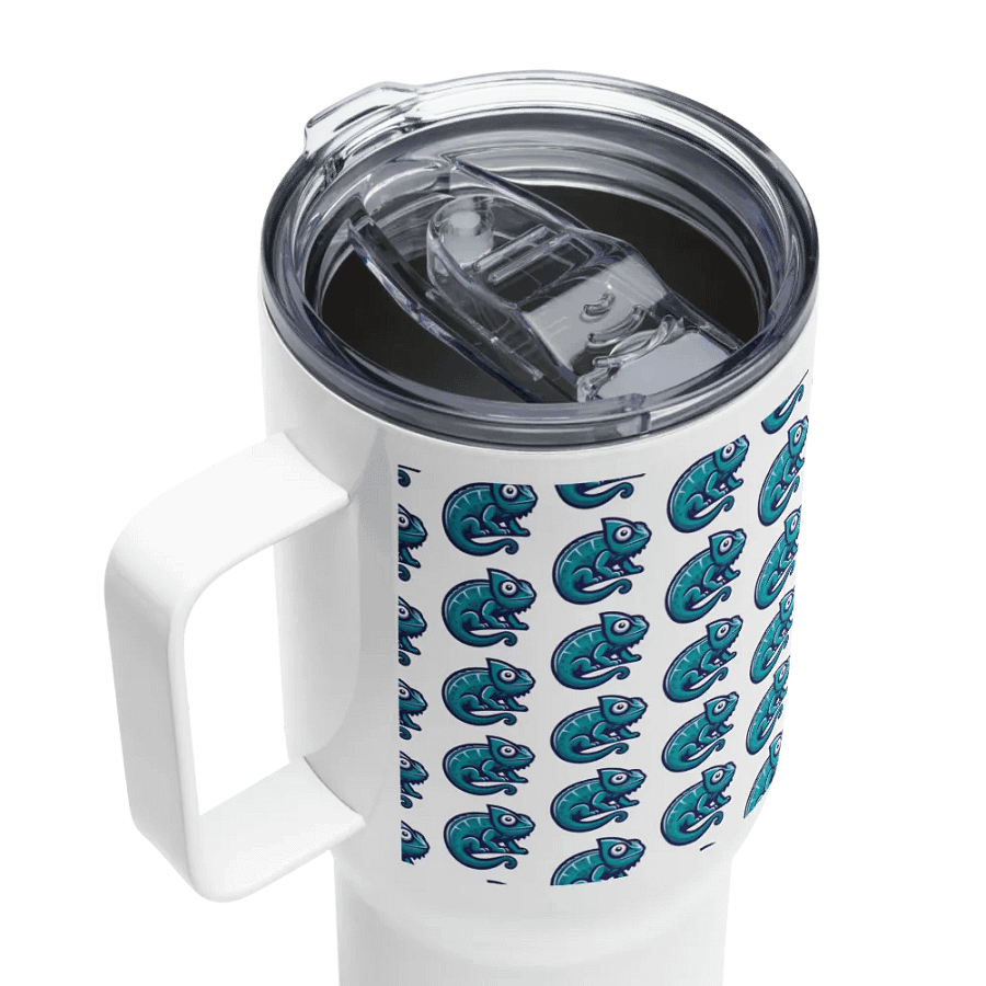 Chameleon Pattern Key Encounters Travel Mug product image (4)