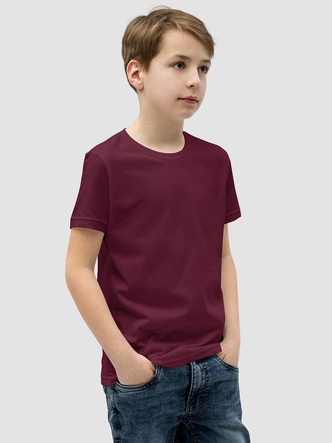 Photo showing Bella+Canvas Youth Short Sleeve T-Shirt