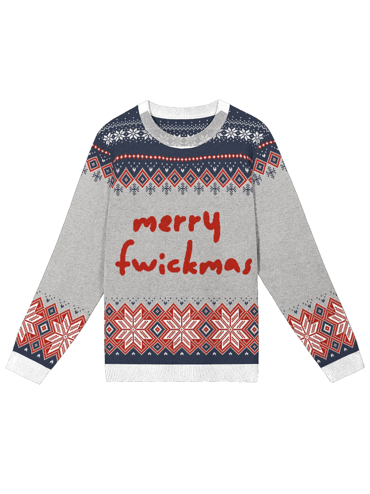 fwickmas holiday sweater (SIZE XL) product image (1)