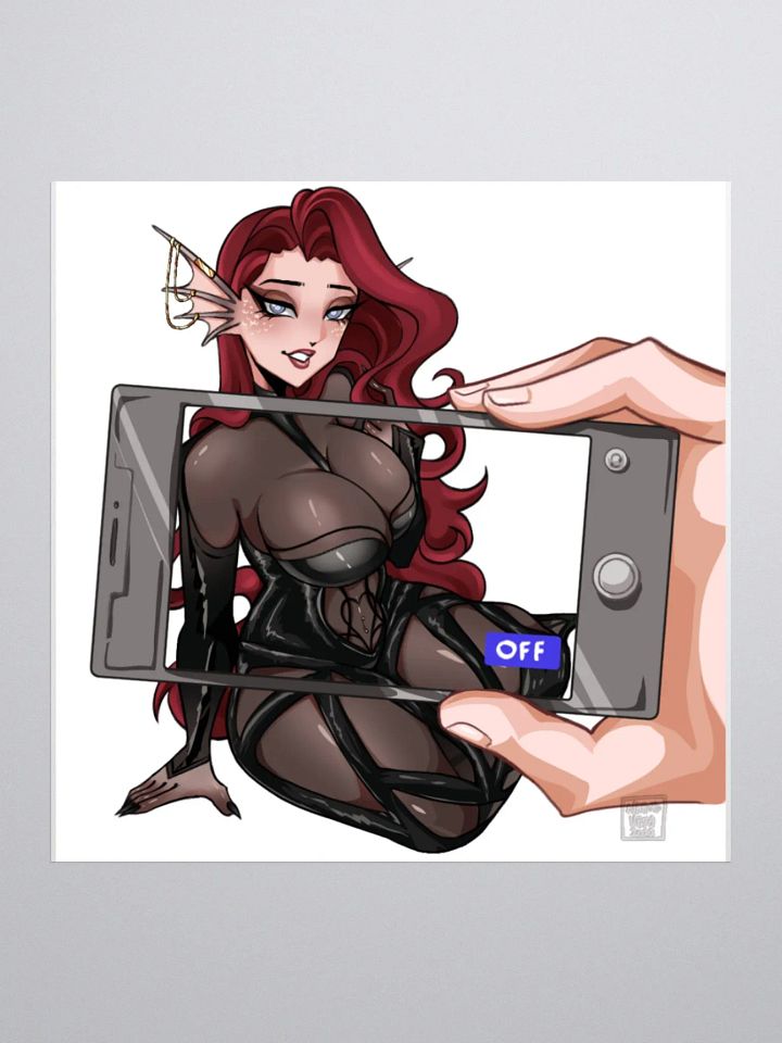 Deadly Thicc Camera Sticker product image (1)