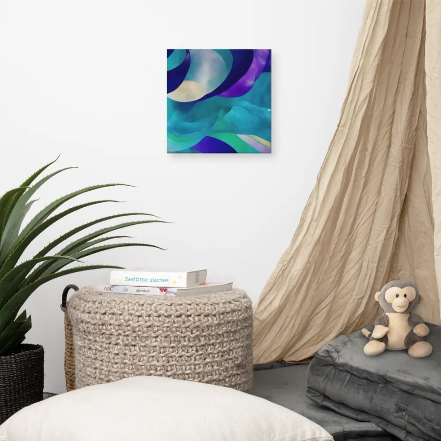 Ethereal Waves Canvas product image (10)