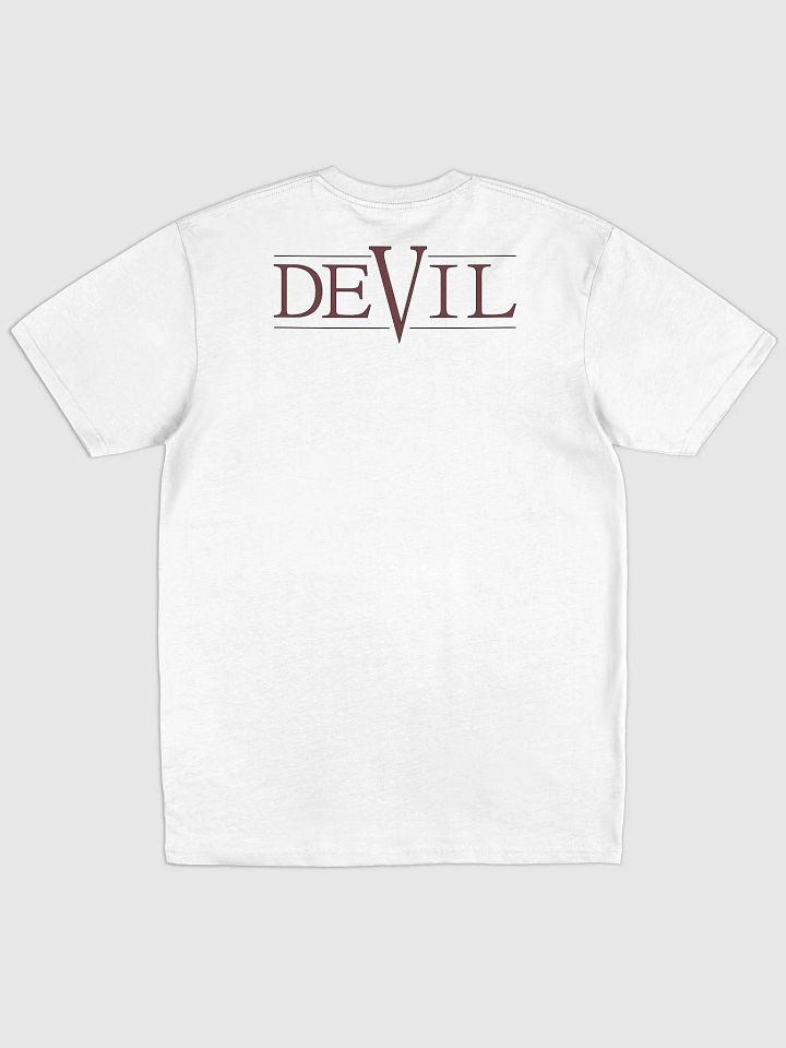 Good Vs Evil - The Devil's On My Back - Cotton Heritage Men's Premium Heavyweight Tee product image (2)