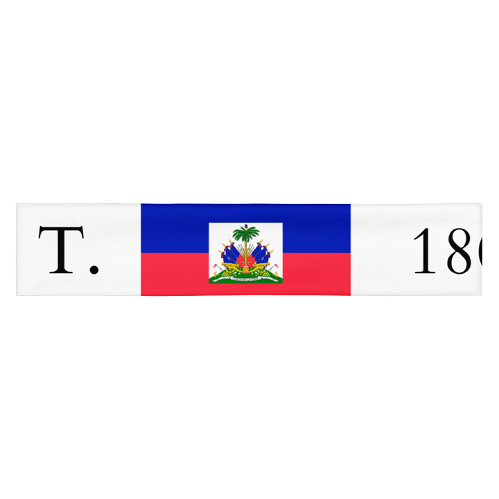 Haitian Flag All-Over Print Headband product image (1)