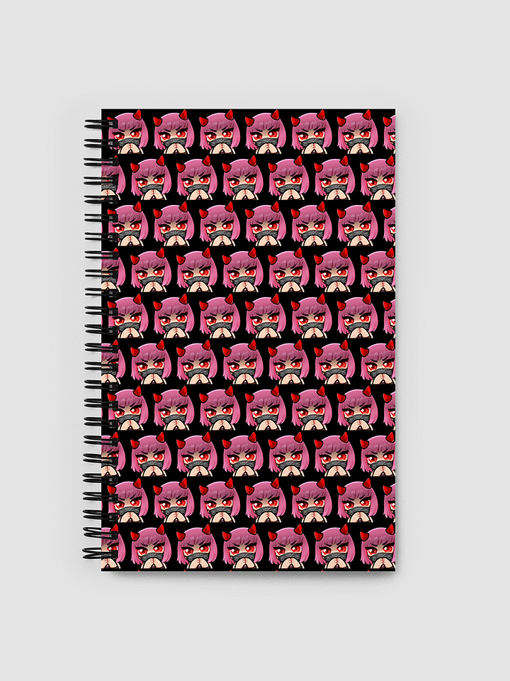 Demon Spiral Notebook (Black) product image (1)