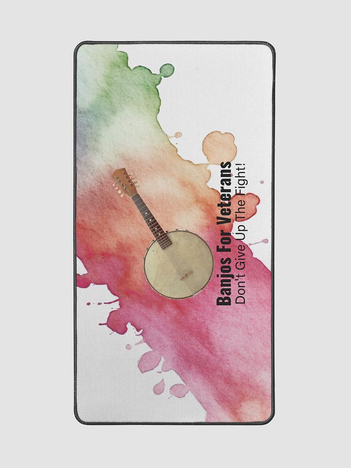 Banjos For Veterans (B4V) Artwork Desk Mat 15.5