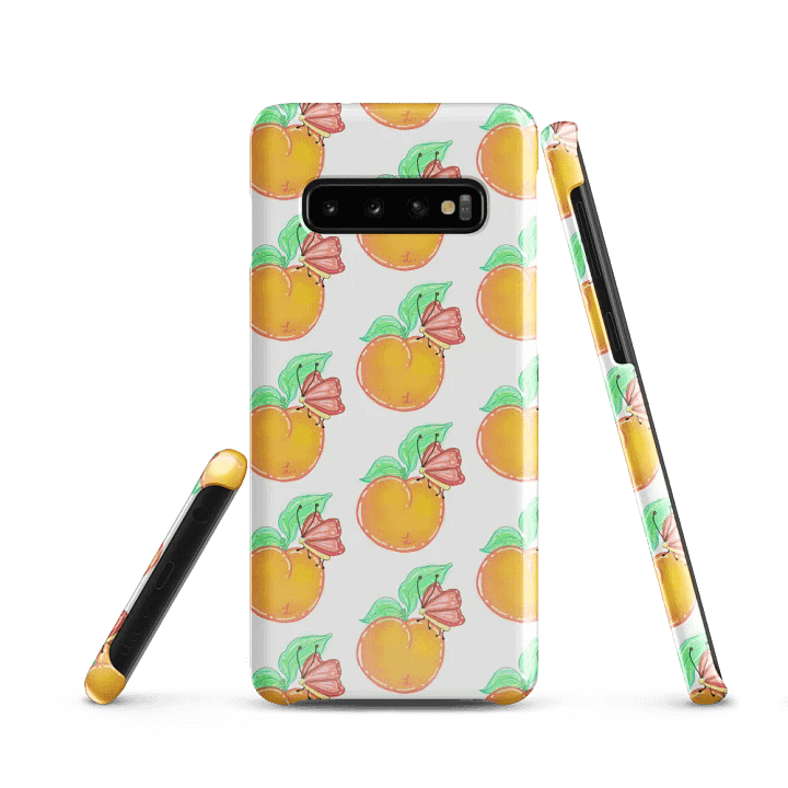 The Peachy Butterfly Samsung Snap Case product image (1)