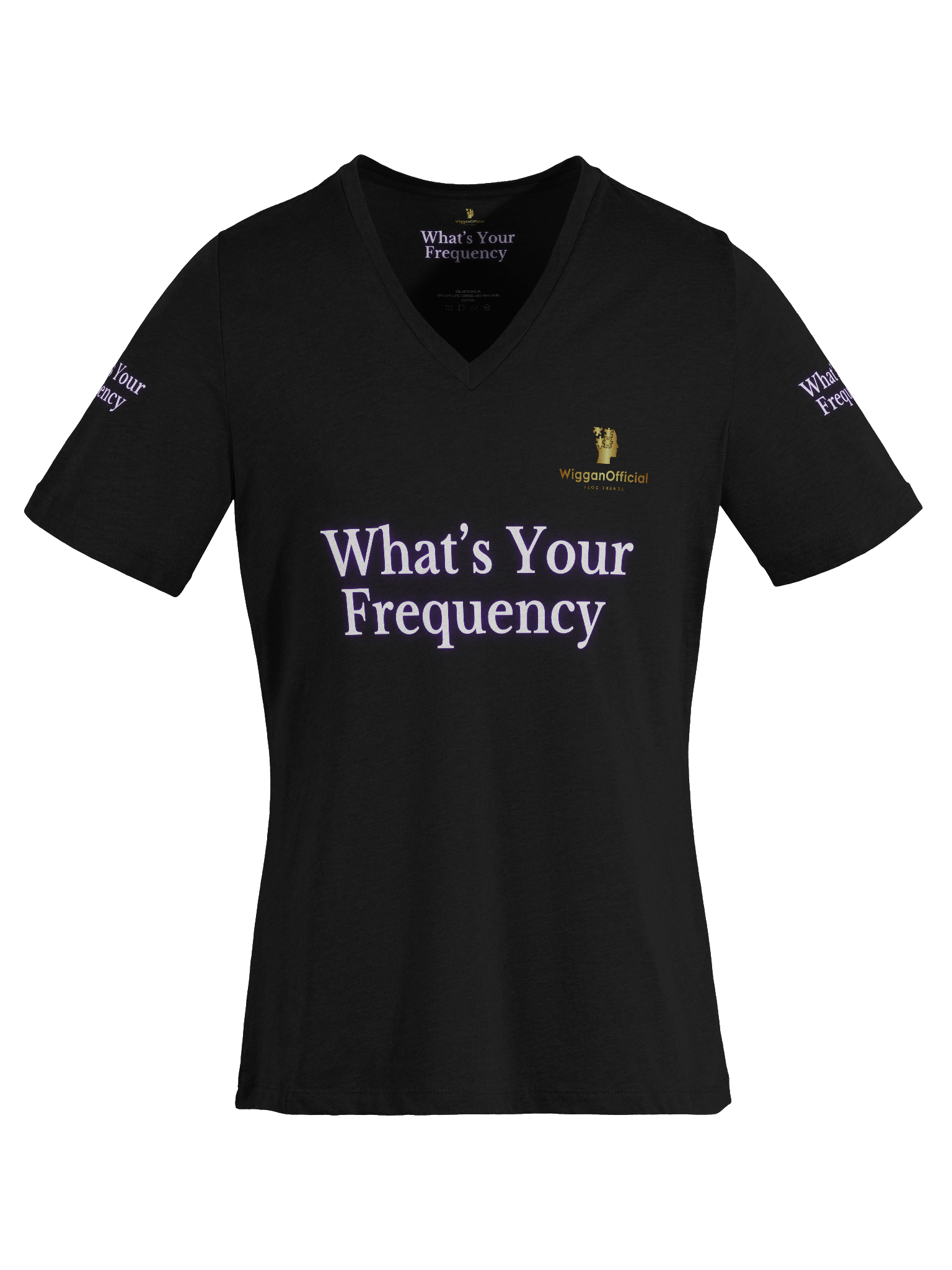 WigganOfficial Frequency V-Neck T-Shirt product image (31)