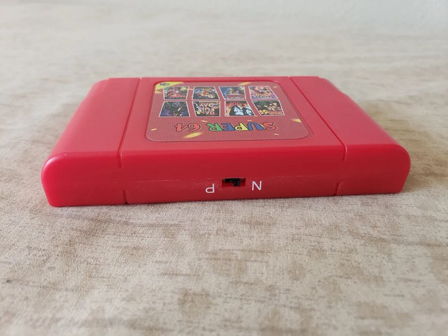 Super 64 Retro N64 Game Cart - 590 in 1 Nintendo Cartridge USA/EUR/Japan - Video Gaming product image (7)