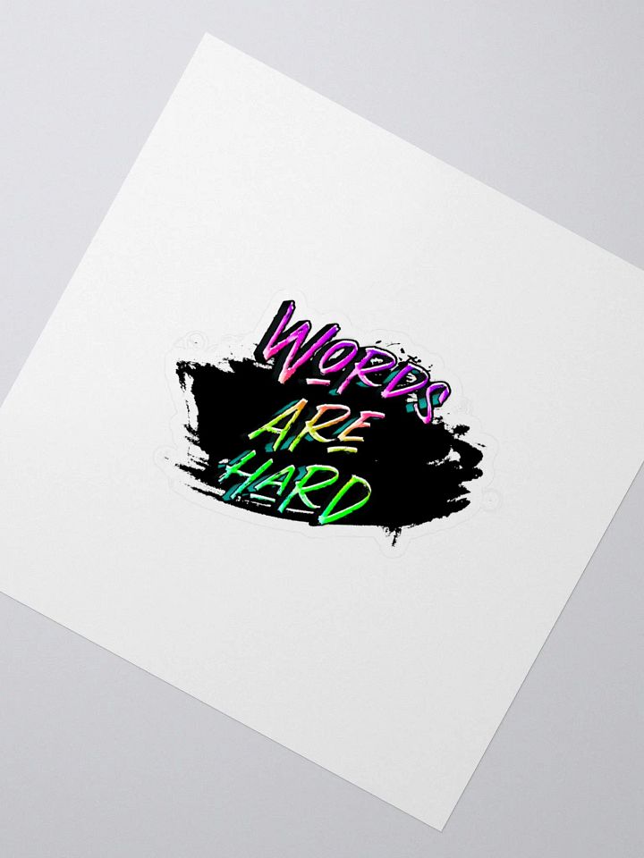 Synisisms Collection - Words Are Hard Stickers product image (6)