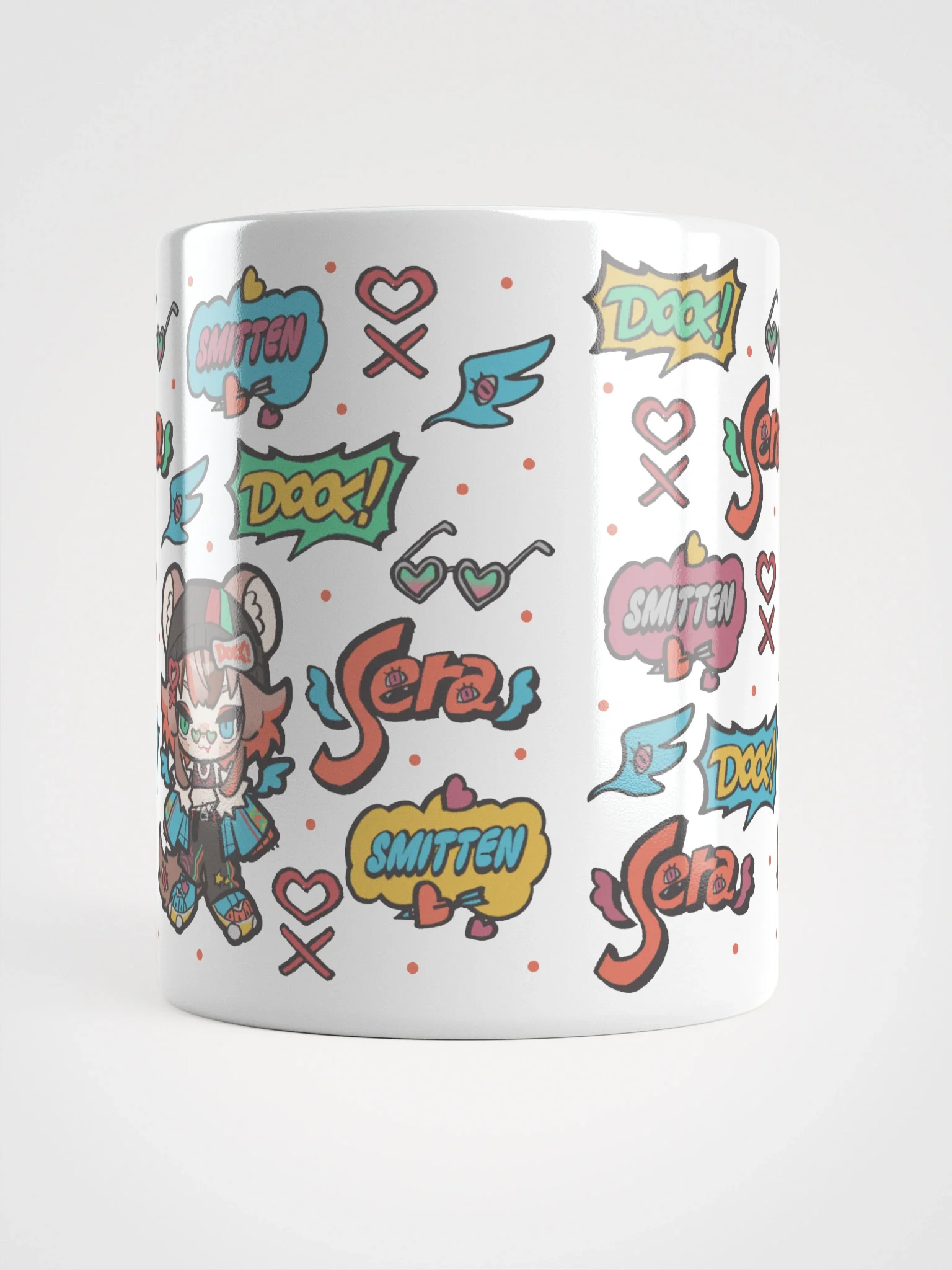 Smitten pattern mug product image (6)