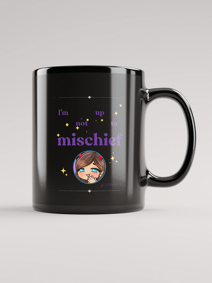 Mischief maker mug, black product image (2)