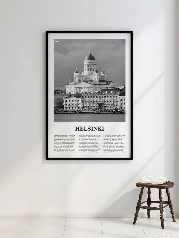 Helsinki 01 Newspaper Poster product image (2)