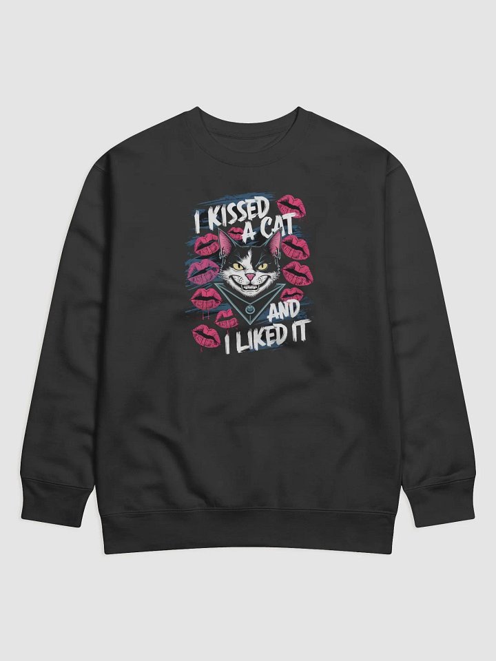 I Kissed A Cat - Premium Sweater product image (1)