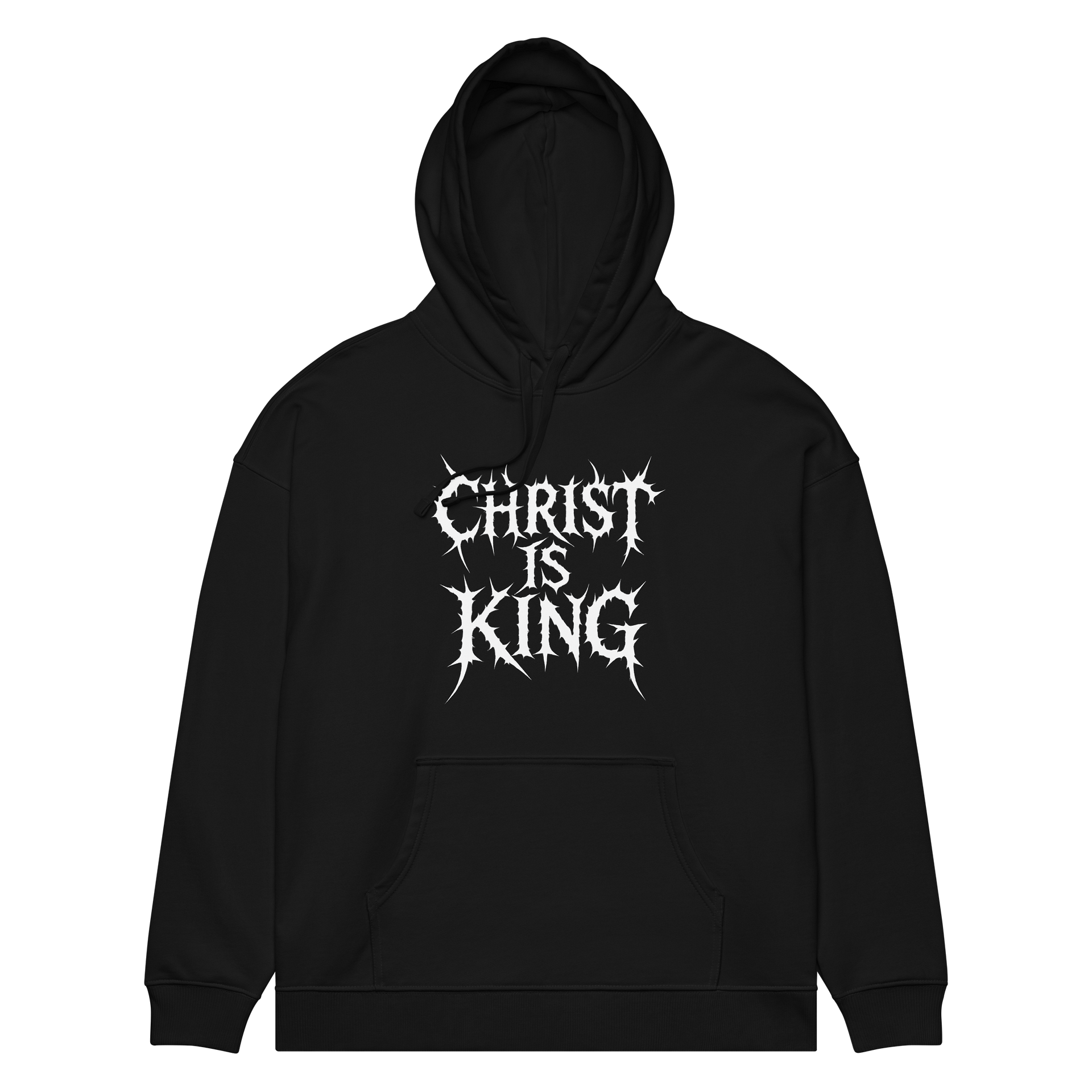 Christ Is King (Black Metal Font) product image (2)