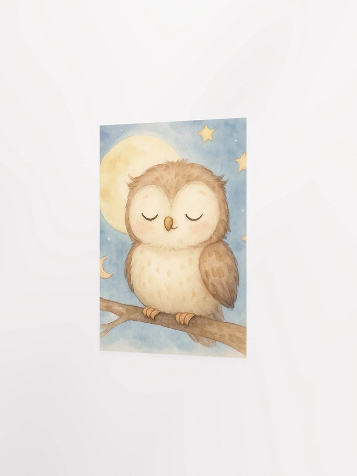 Dreamy Night Owl Poster product image (9)