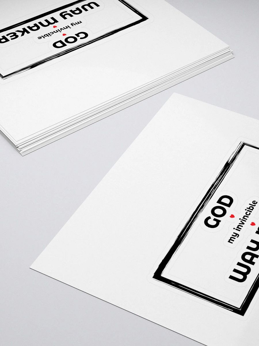 GOD MY INVINCIBLE WAY MAKER product image (14)