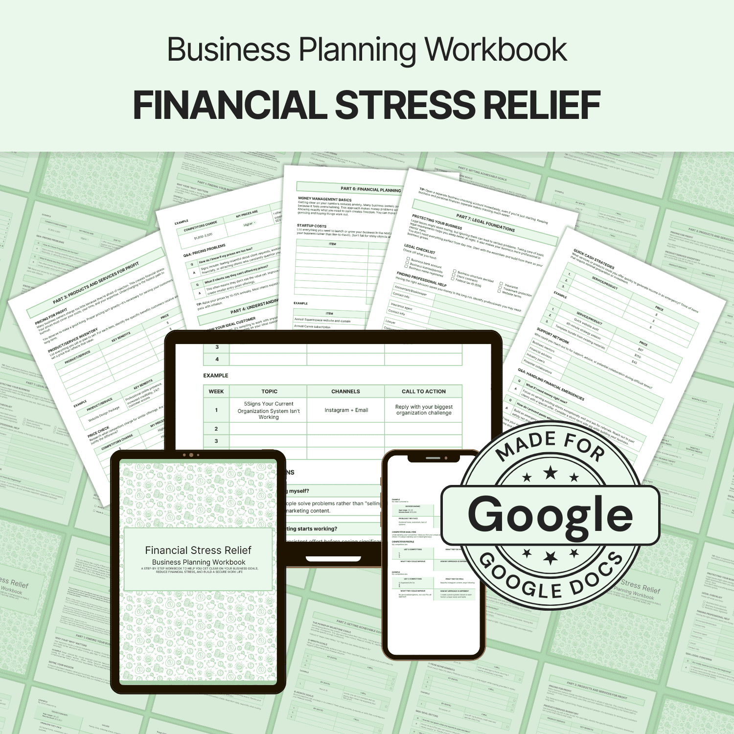 Financial Stress Relief - Google Docs product image (10)