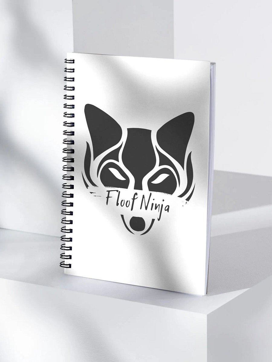 Floof Ninja Spiral Notebook product image (4)