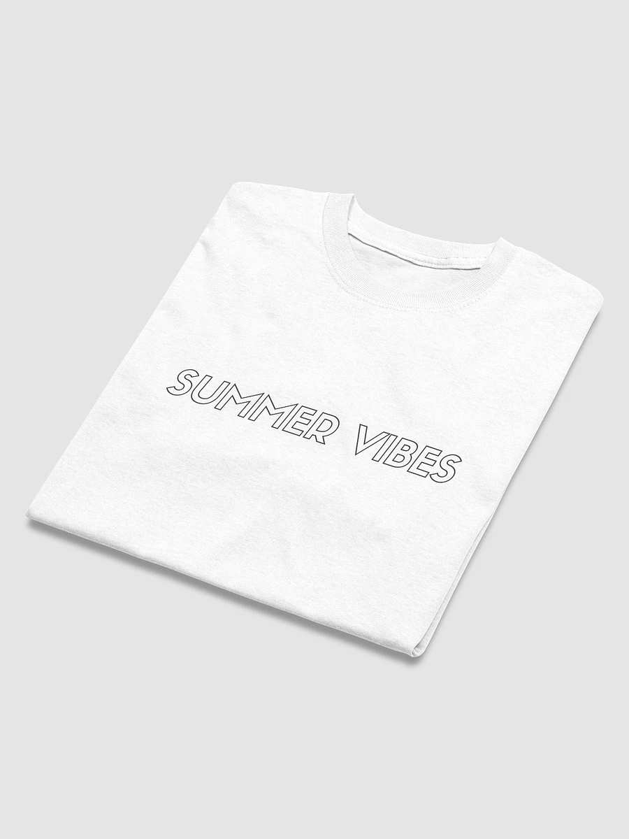 Summer Vibes Outline T-Shirt - White product image (8)