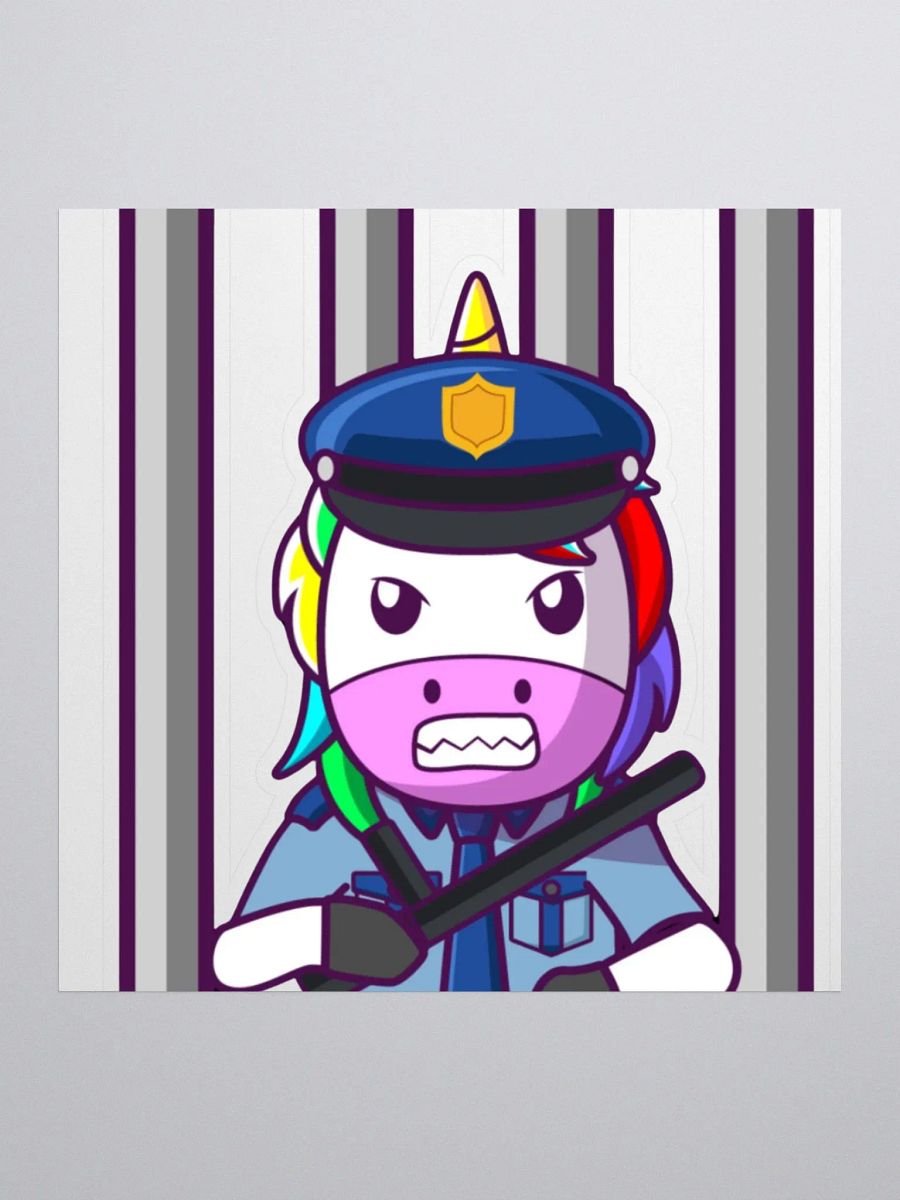 14. Horny Jail Warden Sticker product image (1)