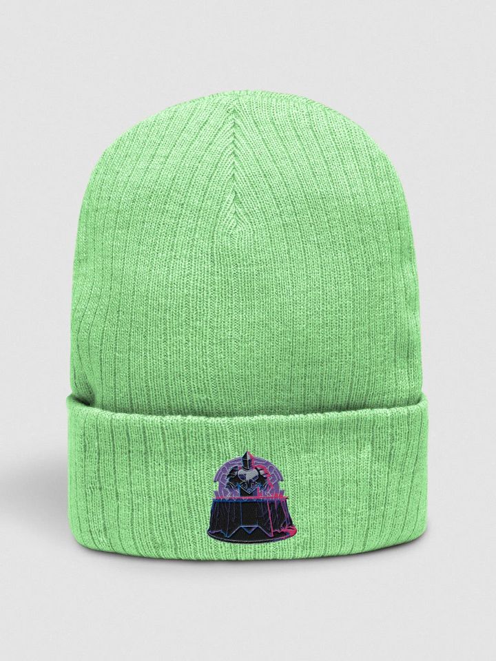 Blackknight513 Atlantis Ribbed Knit Beanie A product image (7)