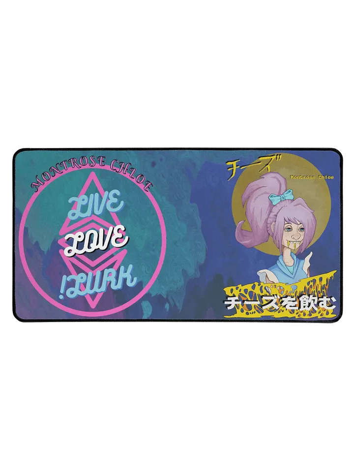 LIVE LOVE !LURK Desk Mat product image (1)
