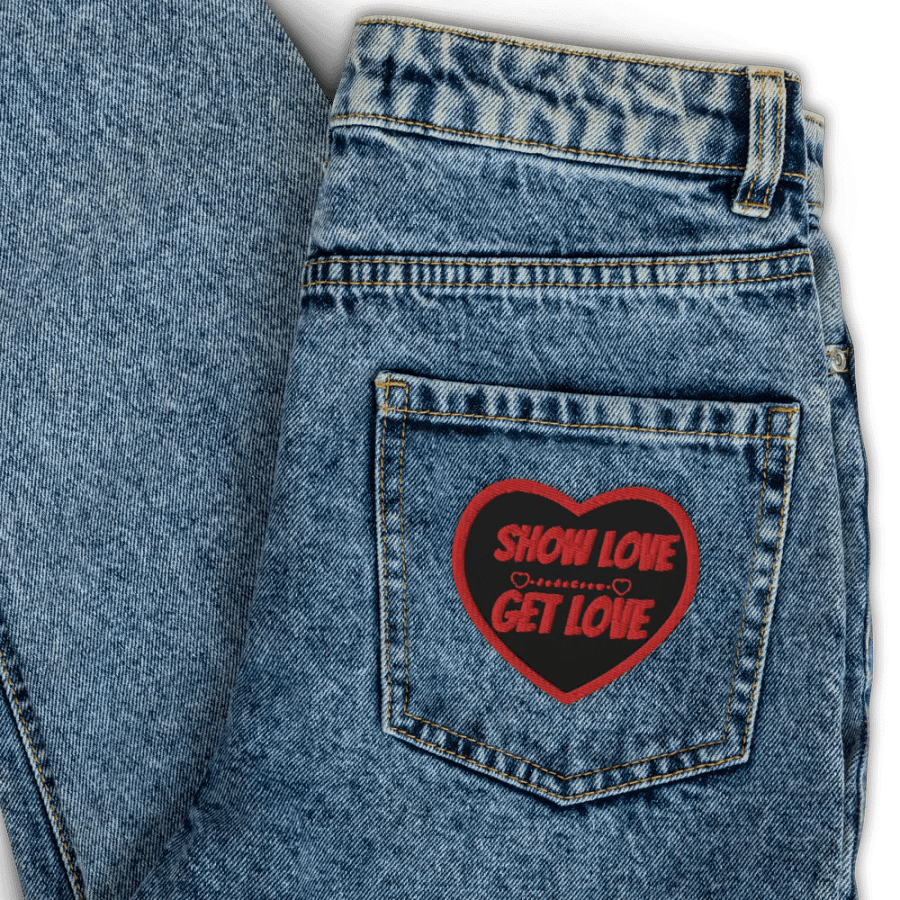 Show Love Embroidered Patches product image (4)