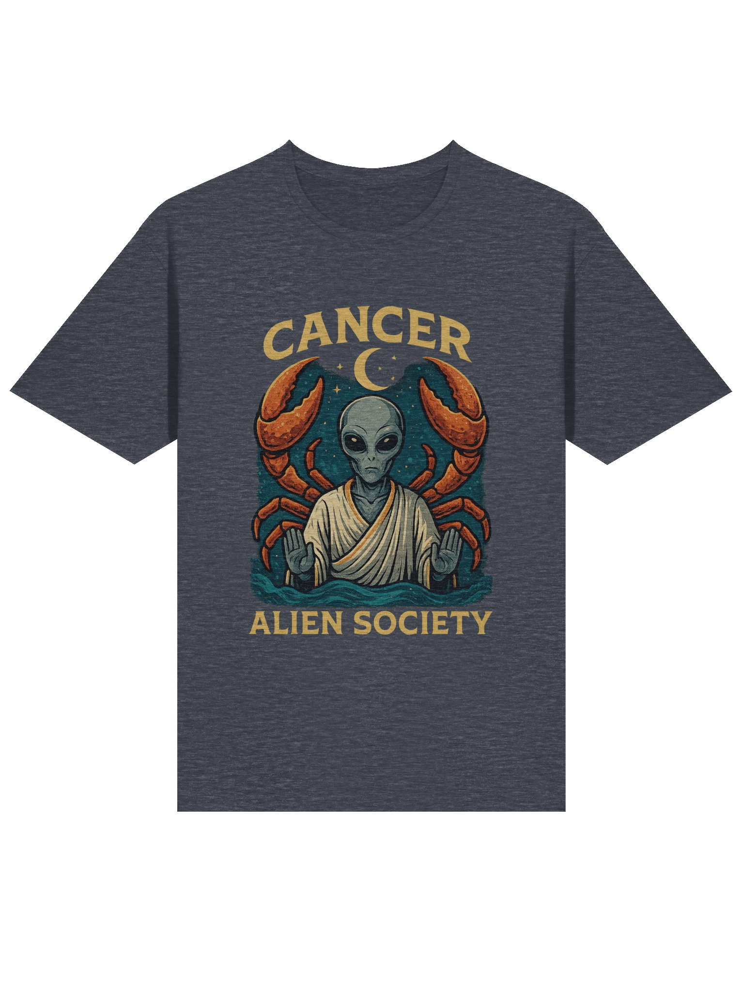 Cosmic Crab Cancer T-Shirt product image (5)
