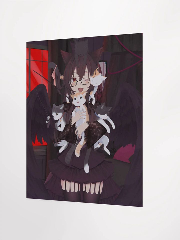 Mizuki and Cats Poster product image (2)