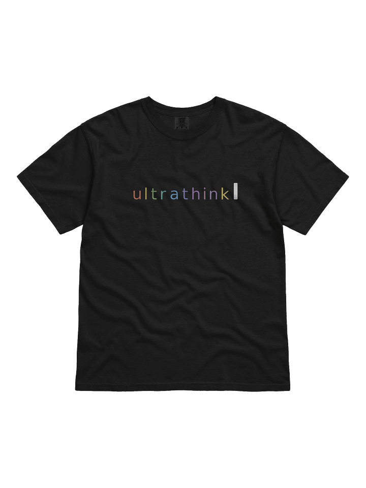 ultrathink| — Extended-Thinking Cursor Tee (Claude Code Inside Joke) product image (1)