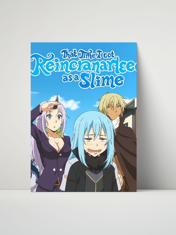 That Time I Got Reincarnated as a Slime – Rimuru & Companions Edition – 8x10 Metal Print product image (1)