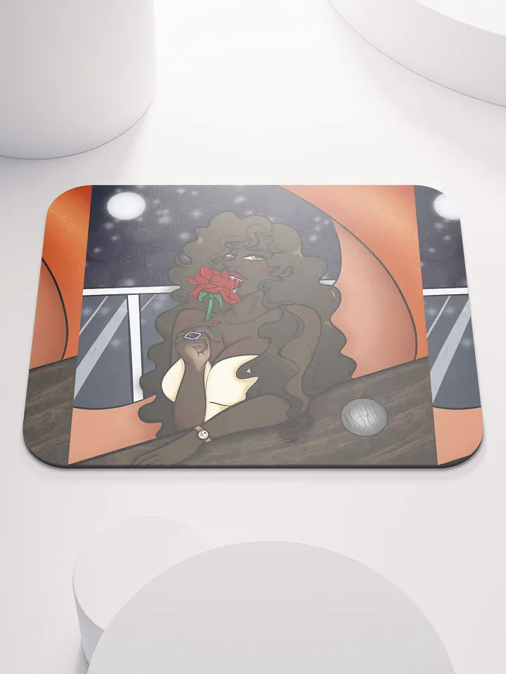 Vampire Girl Mouse Pad product image (1)