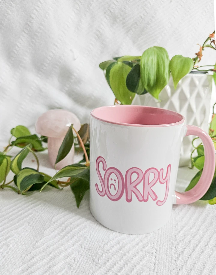 Sorry mug product image (2)