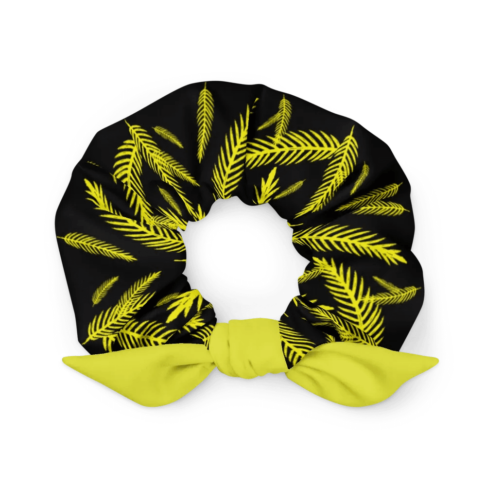 JoBeths' All-Over Print Scrunchie Yellow & Black product image (5)