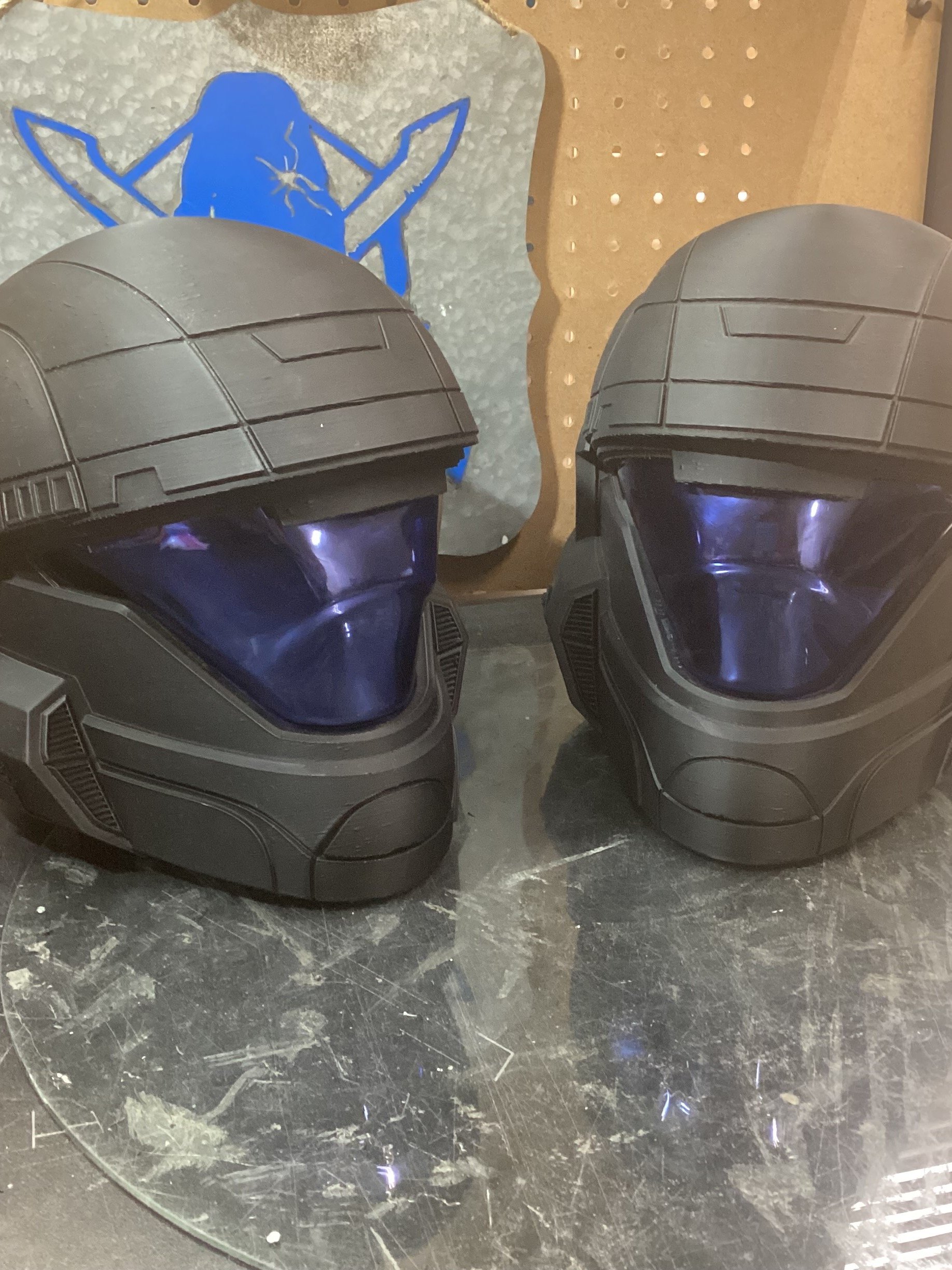 reach odst delta helmet prop. 3-D printed Standard version product image (9)