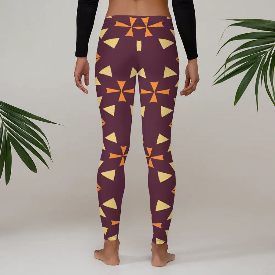 Geometric Fusion All-Over Leggings product image (4)