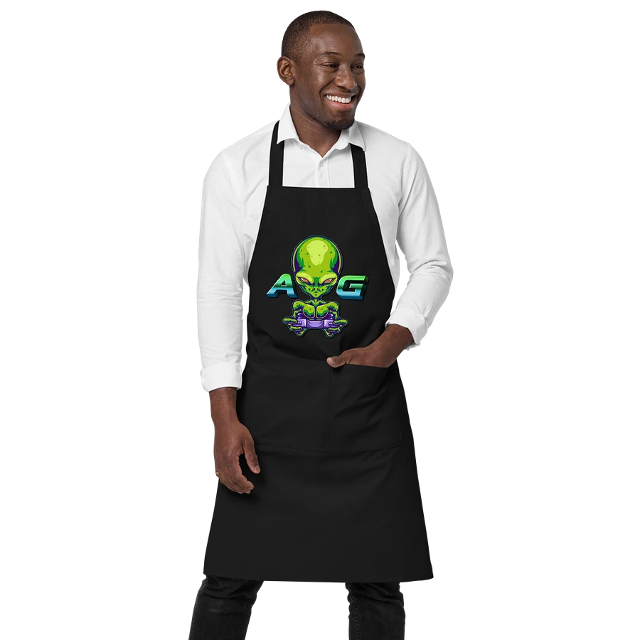 AUXgaming Galactic Organic Cotton Apron product image (1)