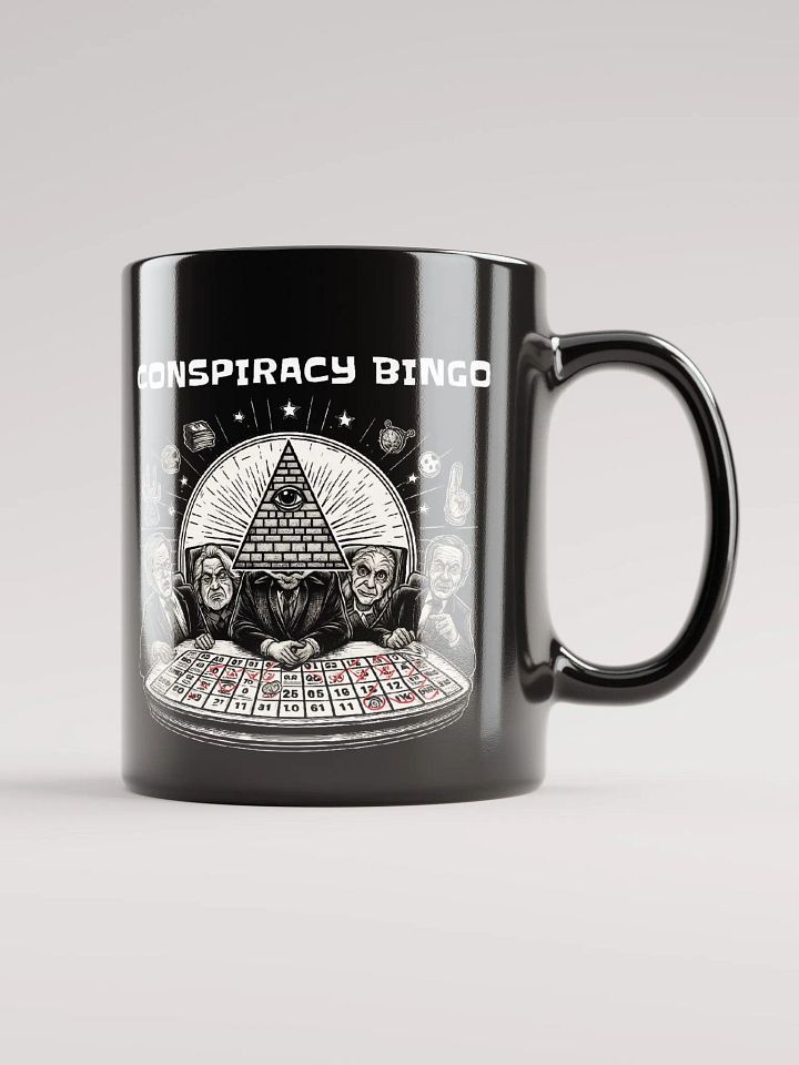 Conspiracy Bingo 2024 Mug - Black product image (1)