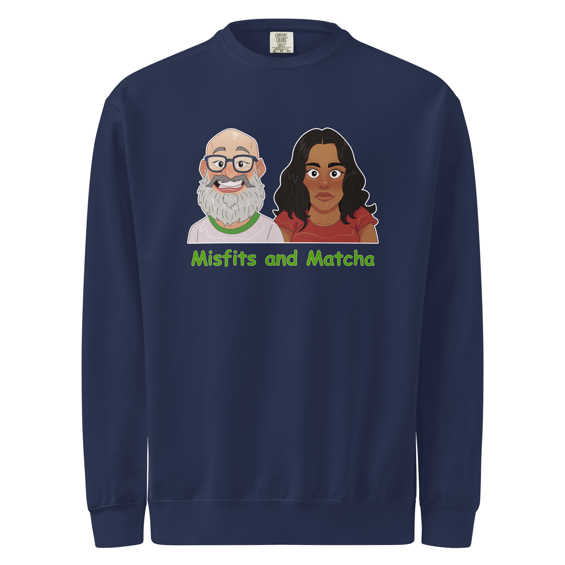 Misfits and Matcha Pullover Sweatshirt product image (25)