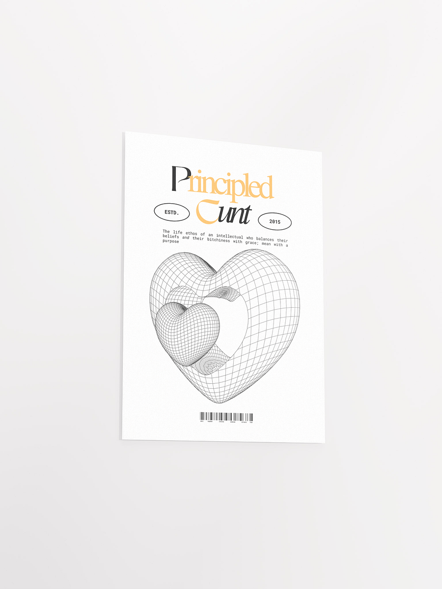 "Principled Cunt" Poster product image (3)