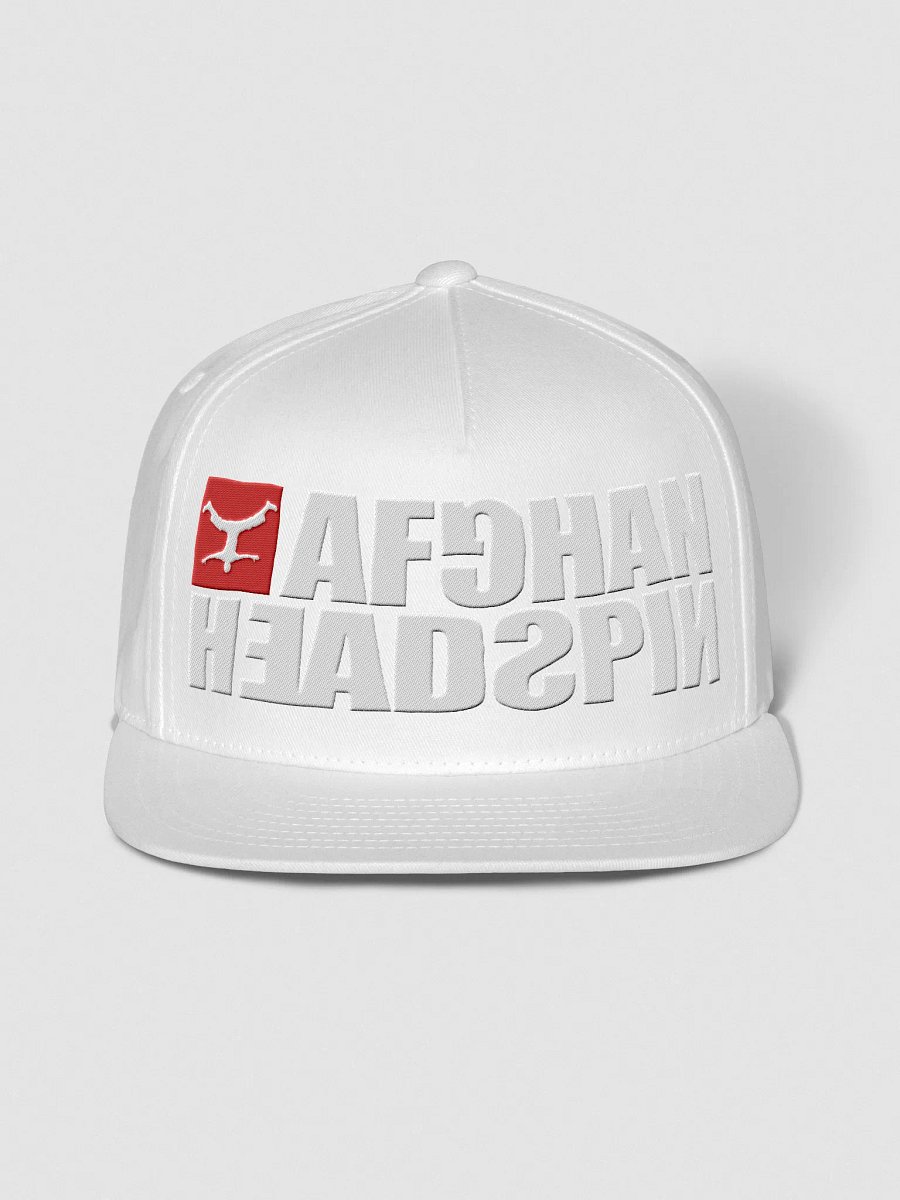 Afghan Headspin White / White OG Logo CAP product image (1)
