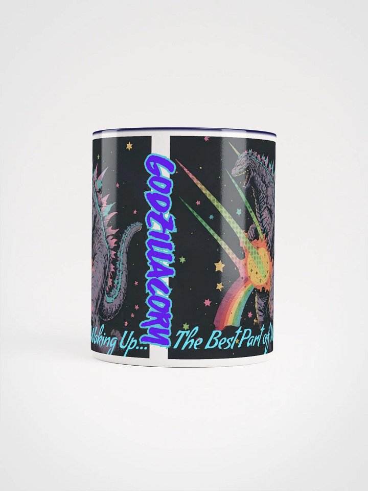 Godzillacorn Purple logo Coffee Cup- Custom Order for Charlie product image (2)