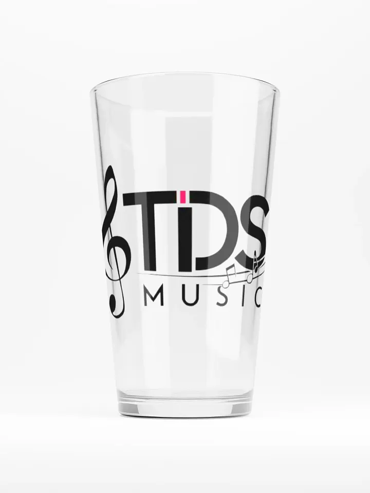 TDS Music Clear Shaker Pint Glass product image (1)