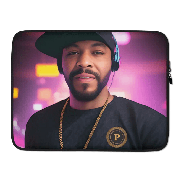 Beard & Beats Laptop Sleeve product image (2)