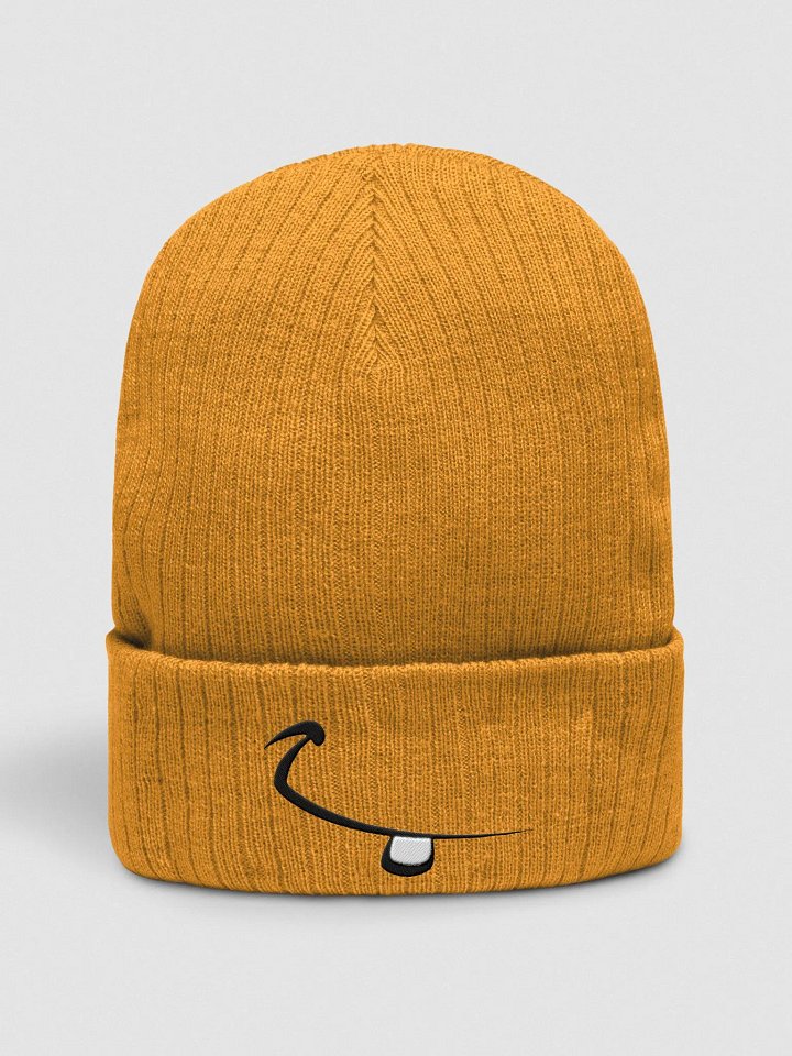 Smile Ribbed Beanie product image (1)
