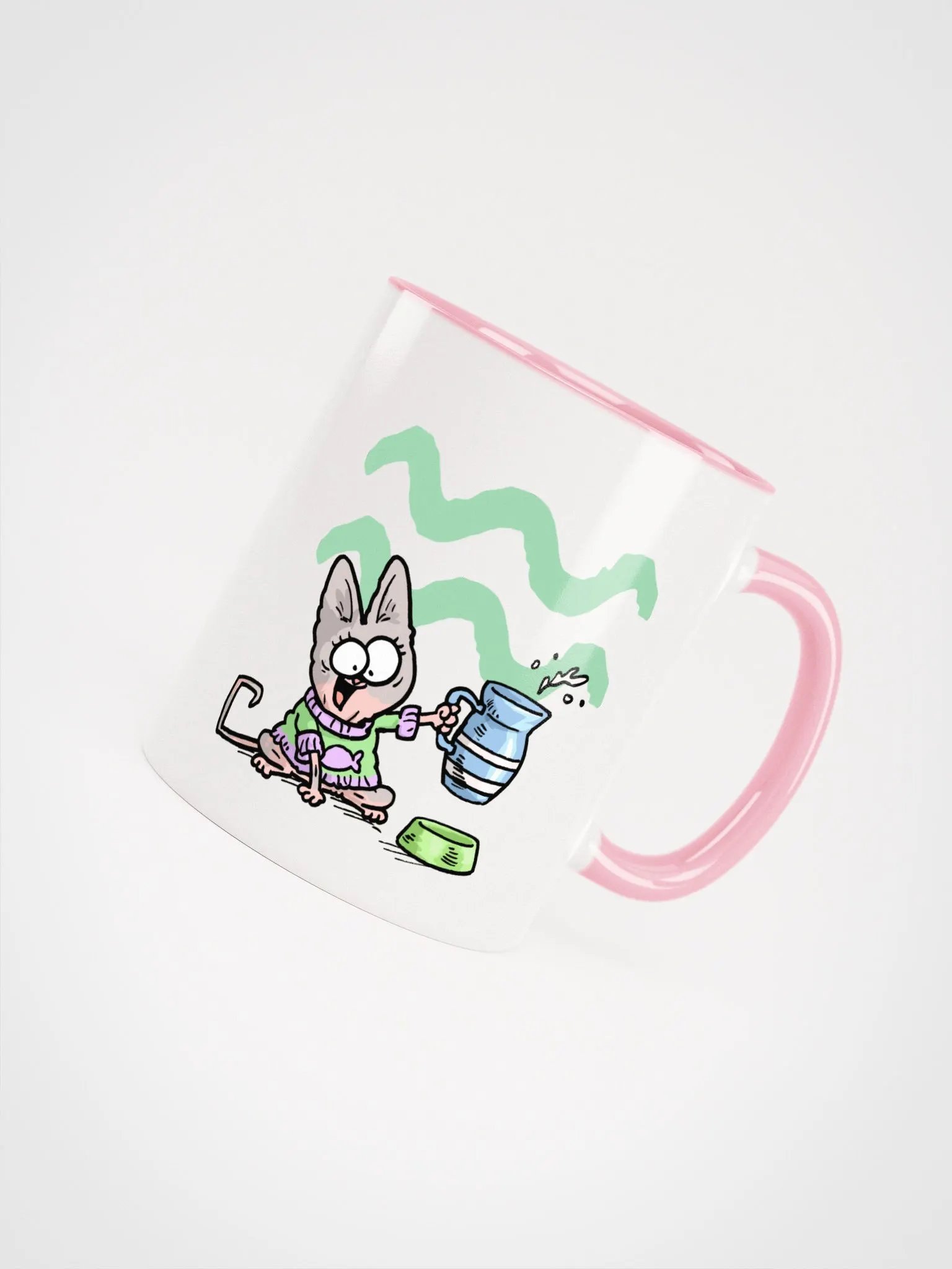 Aquarius Kitten Mug product image (1)