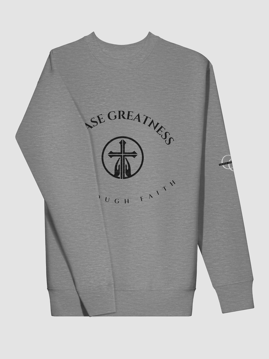 CG Faith Crew Neck Sweatshirt (Black) product image (24)