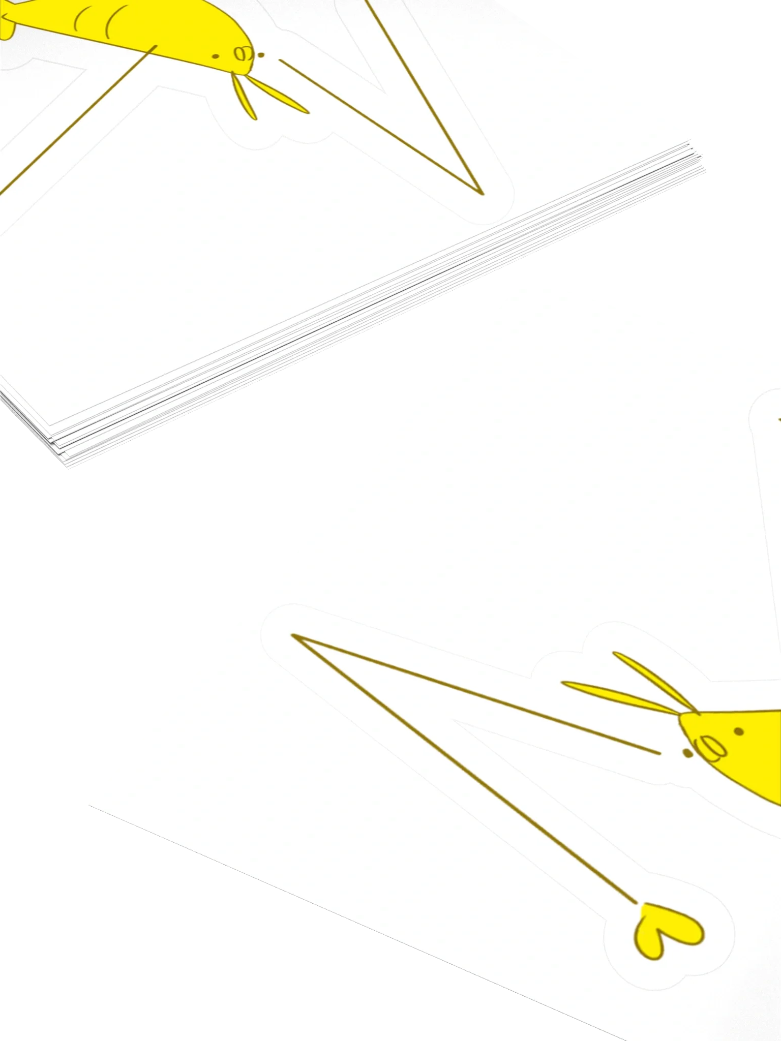 SHRAMPS - Yellow Sticker product image (4)