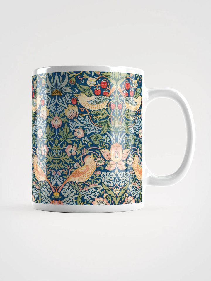 Strawberry Thief White Glossy Mug product image (1)