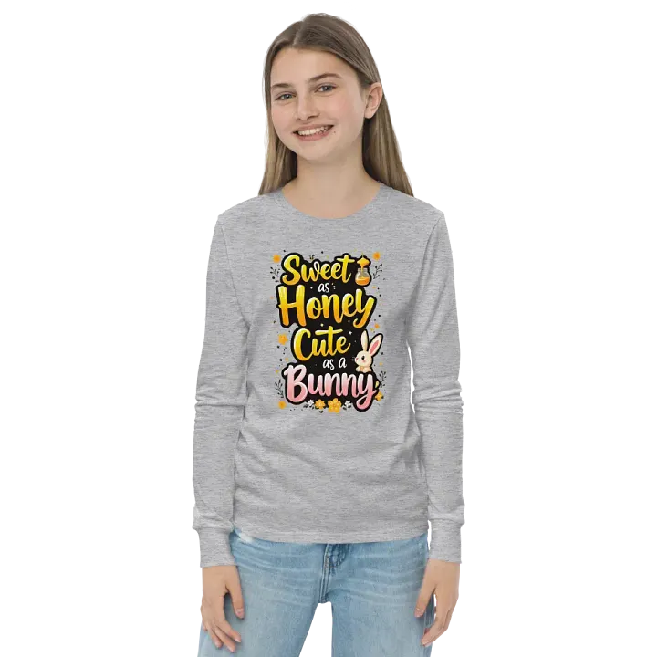 Honey Bunny Vibes Long Sleeve Tee product image (21)